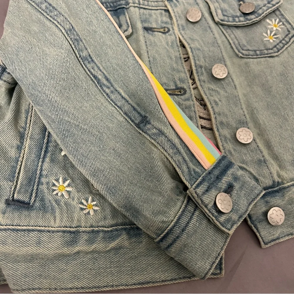 Disney Minnie Mouse Girls Jean‎ Jacket with embroidery
